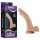 Lovetoy Real Extreme - dildo na bod G - 21 cm - tělová barva