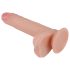 Lovetoy Nature Cock - realistické dvojvrstvé dildo - 18 cm - tělová barva