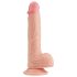 Lovetoy Nature Cock - realistické dildo s přísavkou - 21 cm - tělová barva