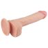 Lovetoy Nature Cock - realistické dildo s přísavkou - 21 cm - tělová barva