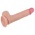 Lovetoy Nature Cock - realistické dildo s dvojitou vrstvou - 20 cm - tělová