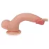 Lovetoy Nature Cock - realistické dildo s dvojitou vrstvou - 20 cm - tělová