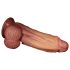 Lovetoy - realistické dildo s dvojitou vrstvou - 26 cm - tělová barva