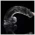 Lovetoy Flawless Clear - realistické dildo s přísavkou - 19 cm - transparentní