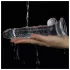 Lovetoy Flawless Clear - realistické dildo s přísavkou - 19 cm - transparentní