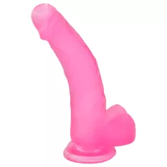   Lovetoy - realistický dildo s přísavkou - 20 cm - růžový