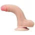 Lovetoy - realistické dildo - dvojitá vrstva - 18 cm - tělová barva