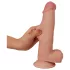 Lovetoy - realistický dildo - dvouvrstvý - 21 cm - tělový