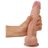 Lovetoy - realistický dildo - dvouvrstvý - 21 cm - tělový