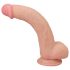 Lovetoy Sliding-Skin - dvouvrstvý dildo - 23cm (přírodní)
