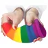 Lovetoy Prider - anální rozšiřující kolík - 15 cm (duhový)