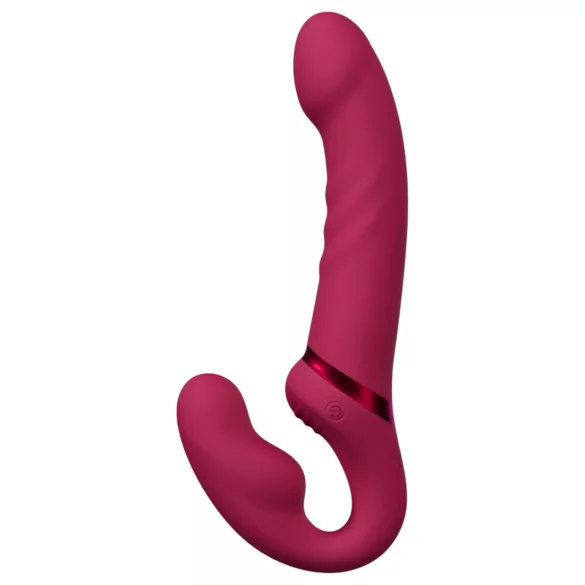LOVENSE Lapis - připínací vibrátor bez popruhů (červený)
