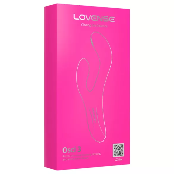 LOVENSE Osci 3 - vibrátor s klitorálním ramínkem (růžový)