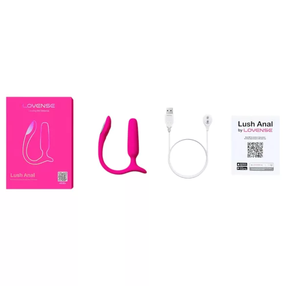 LOVENSE Lush Anal - chytrý anální vibrátor (růžový)