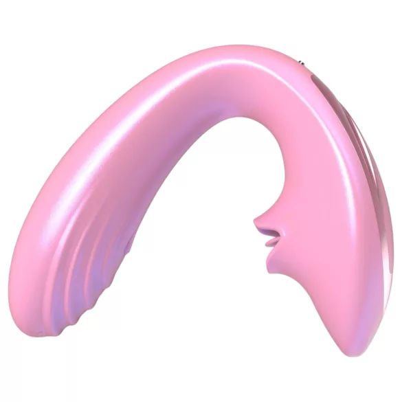 Tracy's Dog OG Lick - vibrátor na G-bod a klitoris - růžový