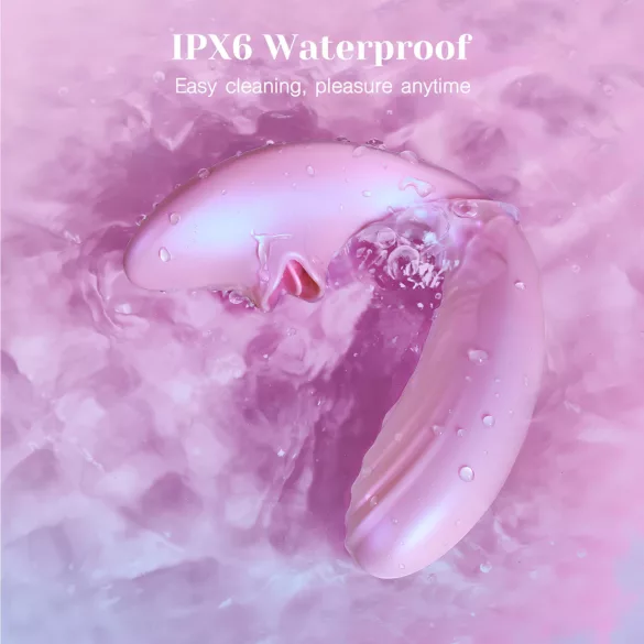 Tracy's Dog OG Lick - vibrátor na G-bod a klitoris - růžový