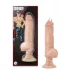 Blush Bad Boy - vibrátor s piercingem - realistický - 33 cm - tělová barva