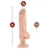 Blush Bad Boy - vibrátor s piercingem - realistický - 33 cm - tělová barva