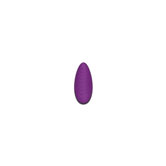 Vibeconnect - vodotěsný stimulátor klitorisu na baterie (fialový)
