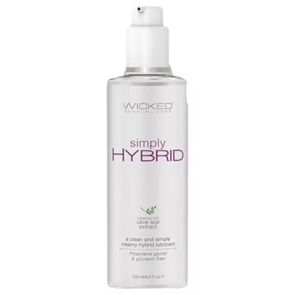 Wicked Simply Hybrid - lubrikant s hybridní bází - 120 ml