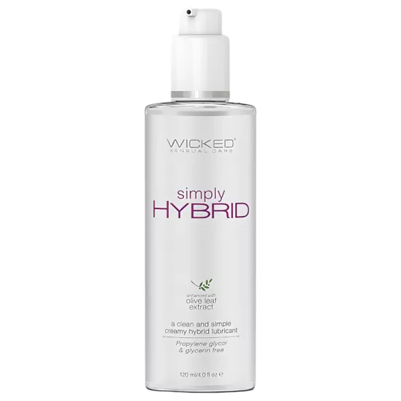 Wicked Simply Hybrid - lubrikant s hybridní bází - 120 ml