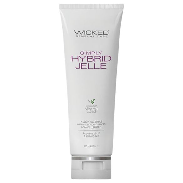 Wicked Simply Hybrid Jelle - lubrikant na bázi vody a silikonu - 120ml