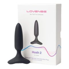   LOVENSE Hush 2 XS - dobíjecí malý anální vibrátor (25 mm) - černý