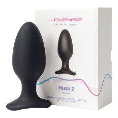   LOVENSE Hush 2 L - dobíjecí malý anální vibrátor (57 mm) - černý