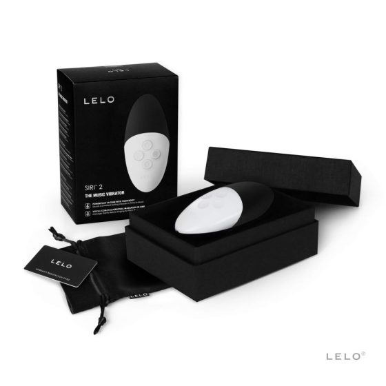 LELO Siri 2 Music - vodotěsný vibrátor na klitoris (černý)