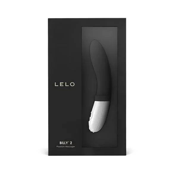 LELO Billy 2 - vibrátor na prostatu - dobíjecí, vodotěsný - černý