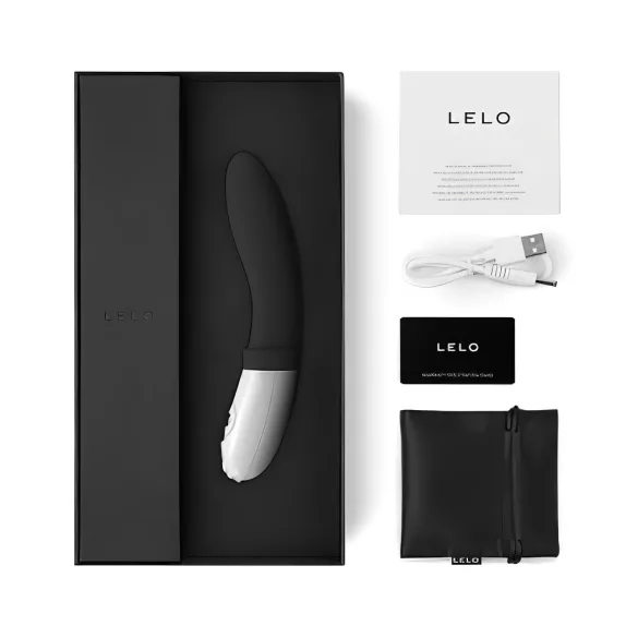 LELO Billy 2 - vibrátor na prostatu - dobíjecí, vodotěsný - černý