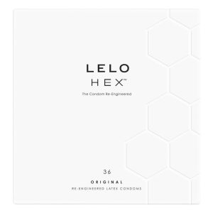 LELO HEX Condoms Original -luxusní kondomy (36ks)