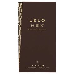 LELO Hex Respect XL - kondomy XL - extra tenké - 12 ks