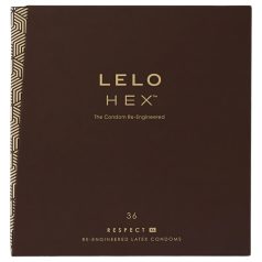 LELO Hex Respect XL - kondomy XL - extra velké - 36 ks