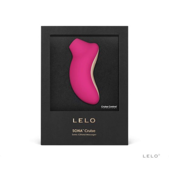 LELO Sona Cruise - stimulátor klitorisu se zvukovými vlnami (třešňový)