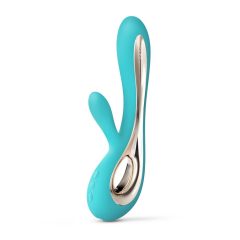   LELO Soraya 2 - nabíjecí, vodotěsný vibrátor s ramínkem na klitoris (tyrkysový)