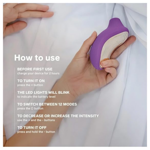 LELO Sona 2 Cruise - sonický stimulátor klitorisu (černý)