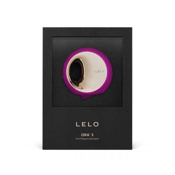 LELO Ora 3 - silumátor pro orální sex a vibrátor na klitoris (fialový)