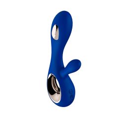   LELO Soraya Wave - bezdrátový vibrátor s hůlkou a kývavým ramenem (modrý)