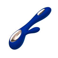   LELO Soraya Wave - bezdrátový vibrátor s hůlkou a kývavým ramenem (modrý)