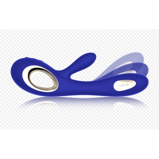 LELO Soraya Wave - bezdrátový vibrátor s hůlkou a kývavým ramenem (modrý)