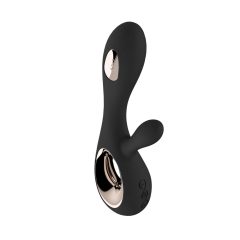   LELO Soraya Wave - bezdrátový vibrátor s hůlkou a kývavým ramenem (černý)