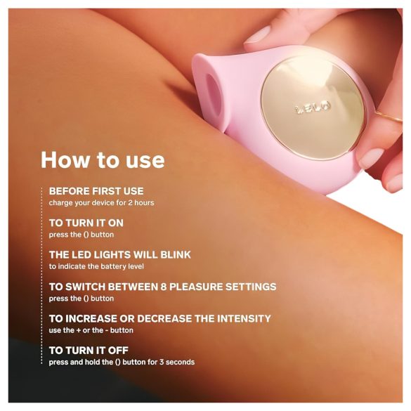 LELO Sila - stimulátor klitorisu s pulzy - vodotěsný - fialový