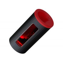   LELO F1s V2 - Inteligentní dobíjecí interaktivní masturbátor (černo-červený)