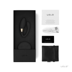 LELO Tiani Duo - silikonový vibrátor (černý)