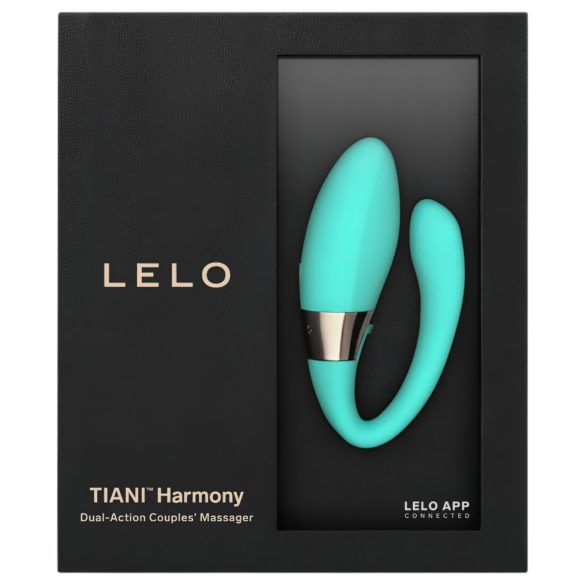 LELO Tiani Harmony - párový vibrátor - dobíjecí, chytrý, tyrkysový