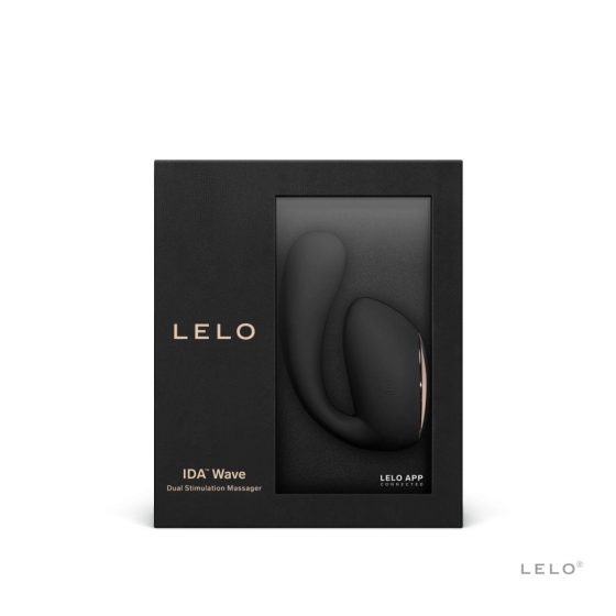 LELO Ida Wave - chytrý dobíjecí vibrátor (černý)