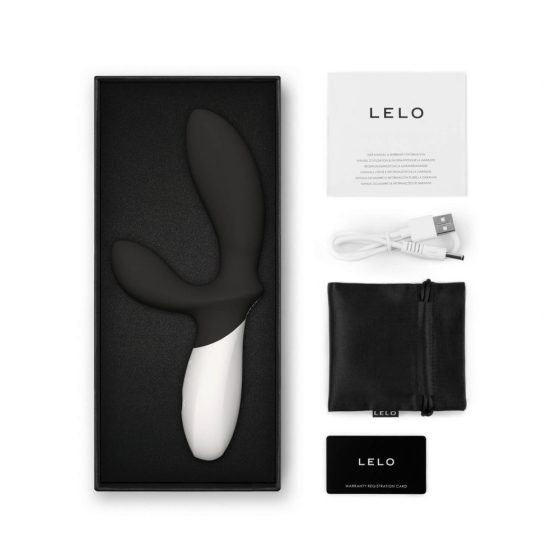 LELO Loki Wave 2 - dobíjecí, vodotěsný vibrátor na prostatu (černý)