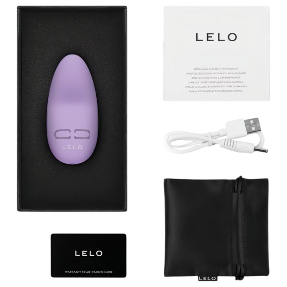 LELO Lily 3 - nabíjecí vodotěsný vibrátor na klitoris - fialový