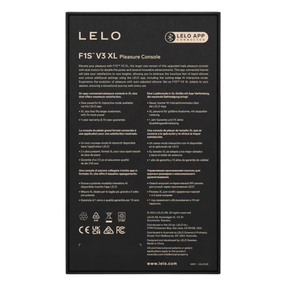 LELO Siri 3 - vibrační stimulátor klitorisu na zvuk - růžový